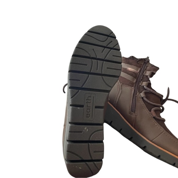 Earth Dark Brown Fur-Lined Winter Boots - Picture 2 of 5